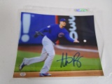 Anthony Rizzo of the Chicago Cubs signed 8x10 color photo Certified COA 974