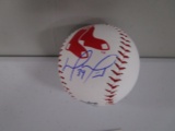 David Ortiz of the Boston Red Sox signed autographed logo baseball Certified COA 276