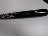 Cody Bellinger of the Los Angeles Dodgers signed full size black bat Certified COA 456
