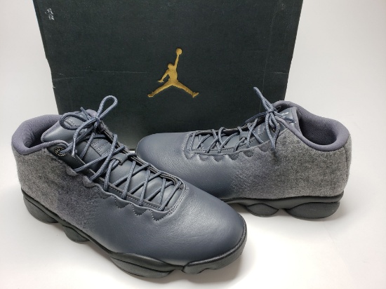 New Mens Jordan Horizon Low Premium Grey Shoes Sz. 10.5 Retail $180.