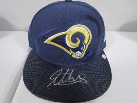 Todd Gurley Los Angeles Rams signed autographed team logo hat PAAS 535