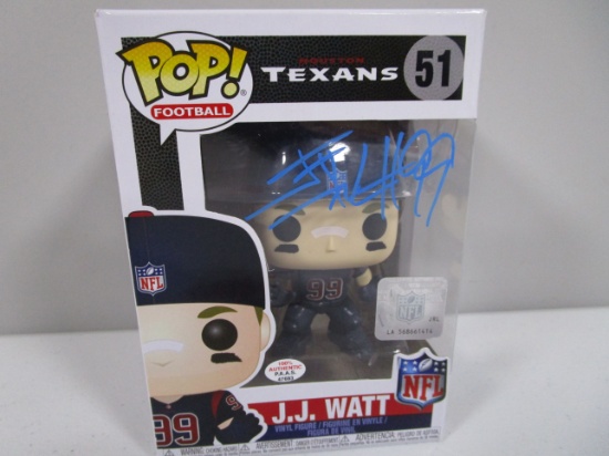 JJ Watt of the Houston Texans signed autographed POP Funko Figure PAAS COA 694