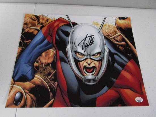 Stan Lee Ant Man signed autographed 8x10 color photo PAAS COA 053