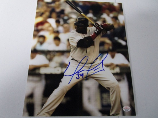 David Ortiz Boston Red Sox signed autographed 8x10 color photo PAAS COA 282