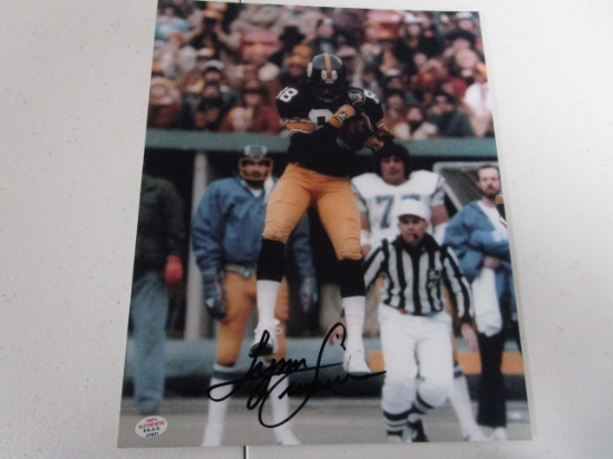 Lynn Swann Pittsburgh Steelers signed autographed 8x10 color photo PAAS COA 821