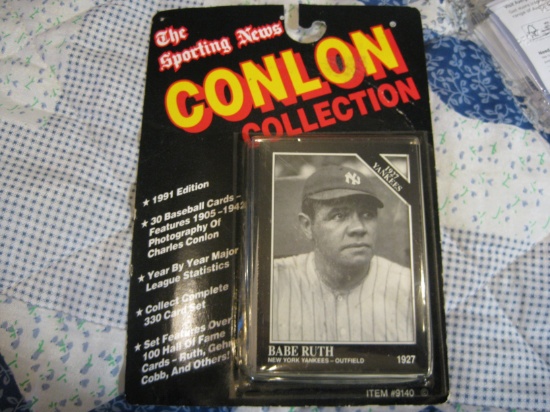 CONLON COLLECTION SEALED PACK WITH RUTH SHOWING