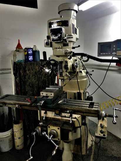 Enco model 100 -1599  Milling Machine with Acu-rite readout