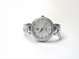 Tag Heuer Women WAT2314 LINK Diamond Automatic Stainless Steel Watch Retail $8500.00