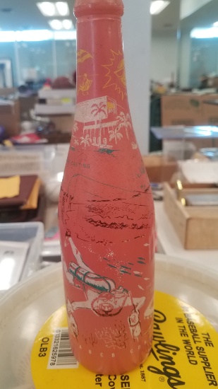 RARE MIAMI BEACH 1973 COCA COLA BOTTLE