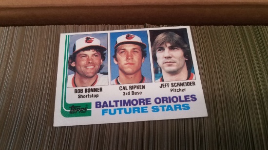 1982 TOPPS SET MINT CAL RIPKEN JR  ROOKIE YEAR