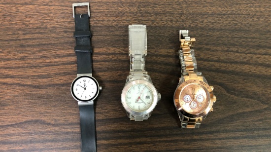 Lot of 2 Tory Burch & 1 Calvin Klein Watch