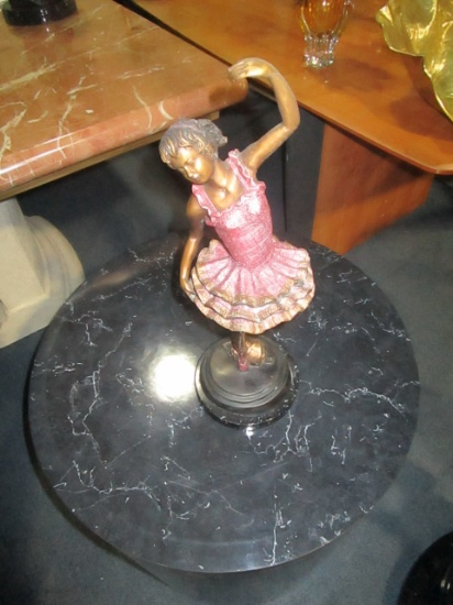Ballerina - Bronze Unsigned with Marble Base