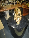 Stalking Tiger Bronze - Signed Piece