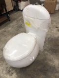New One Piece White Toilet