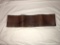 Leather embossed Director chair seat back for Lauren Chapin