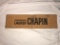 Fabric Director Chair seat back for Lauren Chapin