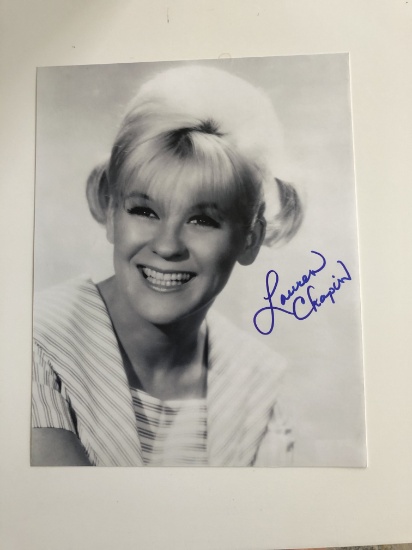 Autographed photo by Lauren Chapin