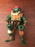 2006 TMNT Paleo Patrol Raphael Action Figure