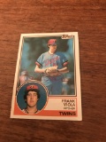 Frank Viola Original Autographed Topps Baseball card #586