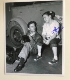 Autographed photos by Lauren Chapin