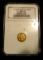 1850 JB Costa Rica - Gold-1/2 ESC - Graded by NGC MS 63