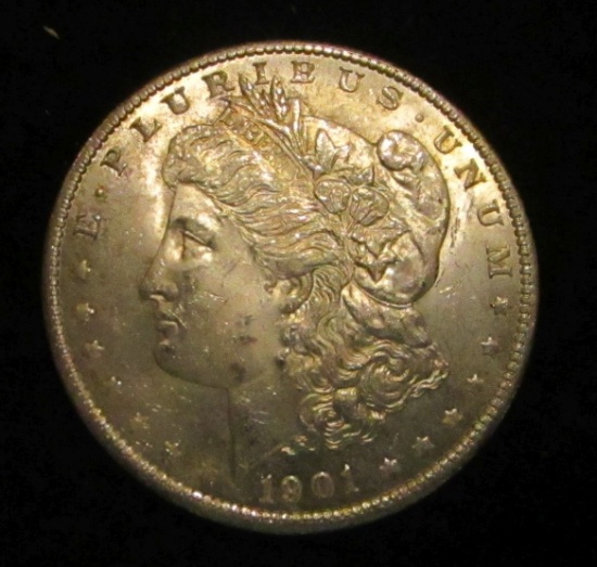 1901 US Silver Dollar - Circ. - Ungraded coin