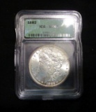 1882 US - Morgan Dollar - Graded by ICG - MS63