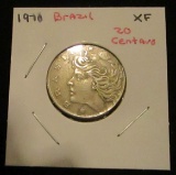 1970 Brazil - 20 Centavos - XF - Ungraded