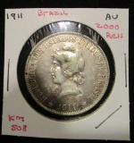 1911 Brazil - 2000 Ries - AU - Ungraded