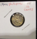 1944 US Philippines - 10 Centavos - XF