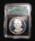 1975 Panama 5 bolivar - Graded PR68DCam by ICG
