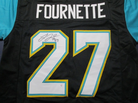 Leonard Fournette of the Jacksonville Jaguars signed autographed football jersey PAAS COA 448