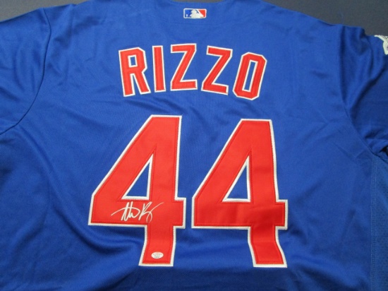 Anthony Rizzo of the Chicago Cubs signed autographed baseball jersey PAAS COA 930