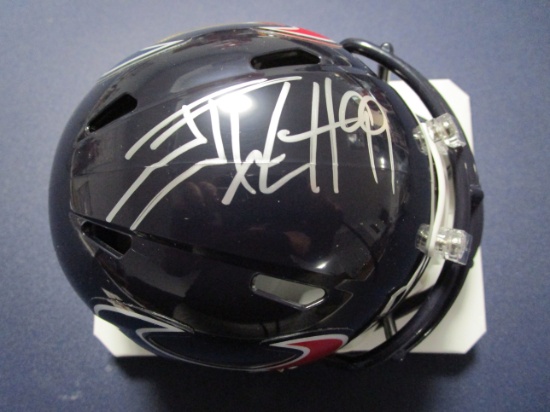 JJ Watt of the Houston Texans signed autographed mini helmet PAAS COA 647