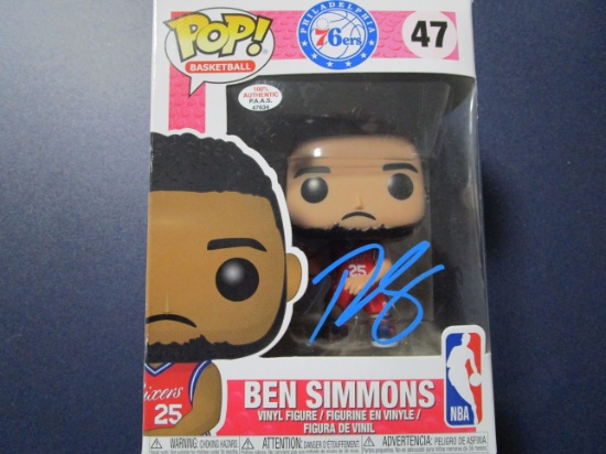Ben Simmons of the Philadelphia 76ers signed autographed pop vinyl figure PAAS COA 634