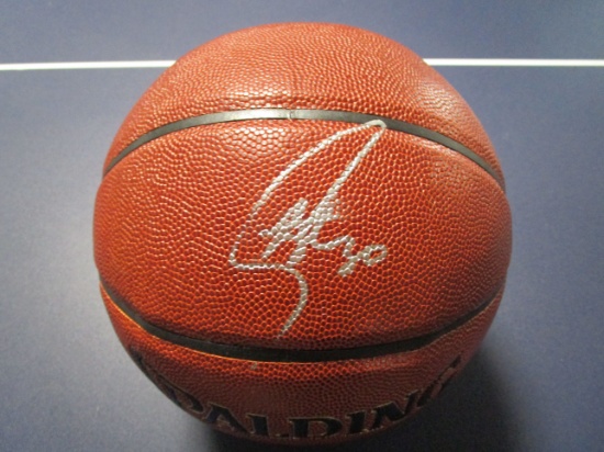 Steph Curry of the Golden State Warriors signed autographed full size basketball PAAS COA 437