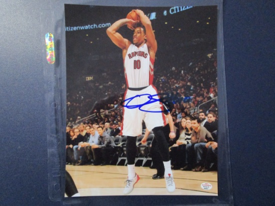 Demar DeRozan of the Toronto Raptors signed autographed 8x10 photo PAAS COA 951