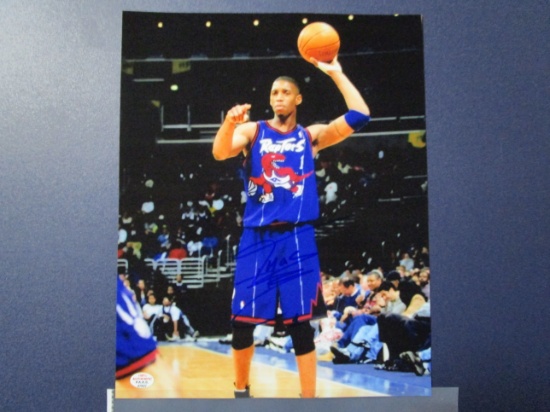 Tracy McGrady of the Toronto Raptors signed autographed 8x10 photo PAAS COA 927