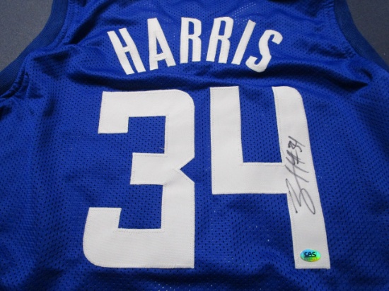 Tobias Harris of the Philadelphia 76ers signed autographed basketball jersey CAS COA 207