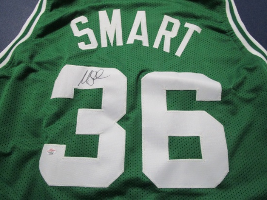 Marcus Smart of the Boston Celtics signed autographed basketball jersey PAAS COA 626