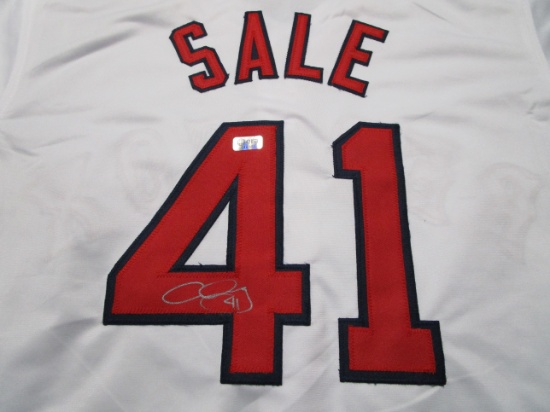 Chris Sale of the Boston Red Sox signed autographed baseball jerseyERA COA 051