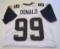 Aaron Donald, 2 Time Defensive Player of Year, L.A. Rams,Autographed Jersey w PAAS COA.