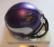 Stefon Diggs, Minnesota Vikings Star, Autographed Mini Helmet w COA