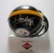 Antonio Brown,Pittsburgh Steelers Star Receiver, Autographed Mini Helmet w COA