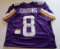 Kirk Cousins, Minnesota Vikings Star - Pro Bowler -Autographed Jersey w COA