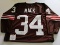 Kevin Brown, Cleveland Cavaliers Running Back, 2 Time Pro Bowl,Autographed Jersey w COA