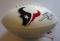 JJ Watt, Houston Texans, 3 Time Defensive Player of the Year, Autographed Football w COA