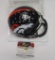 Payton Manning, Denver Broncos Quarterback, 14 time Pro Bowler, Autographed Mini Helmet w COA