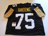 Joe Greene, NFL Hall of Fame, 4 time Super Bowl Champ Autographed Jersey w COA