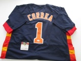 Carlos Correa, Houston Astros Shortstop, World Series Champion, Autographed Jersey w COA